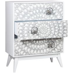 Комод Терра Птички с 3 ящиками Айс