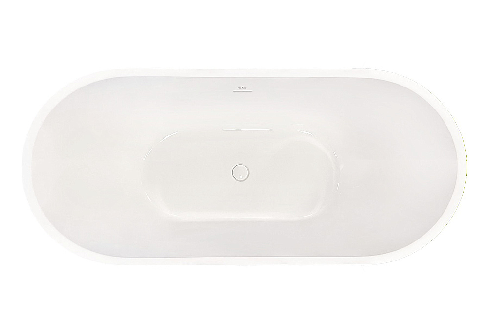 Акриловая ванна Royal Bath Wave RB610102 180х80 Белая/Фурнитура Белая
