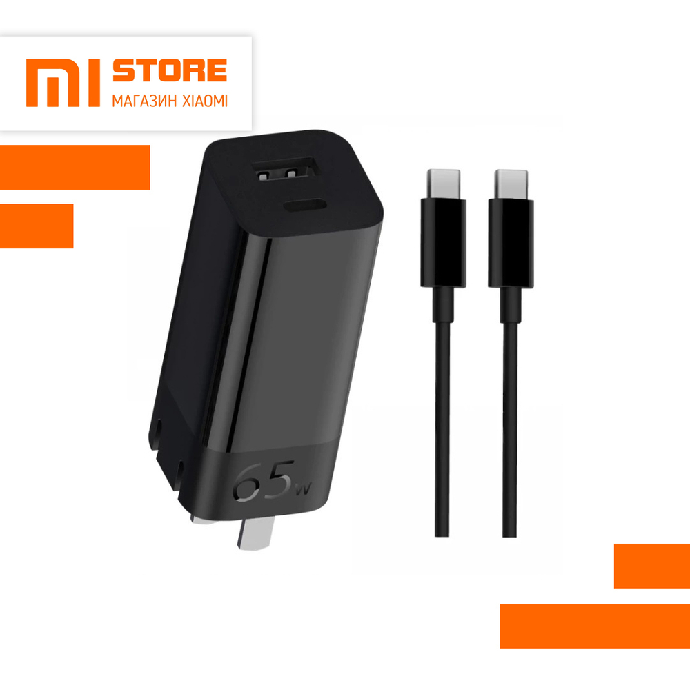 Сетевой адаптер Xiaomi ZMI Desktop Fast Charger GAN 65W (Black) HA729