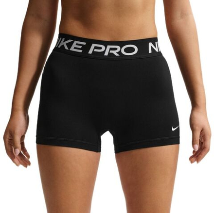 Женские теннисные шорты Nike Pro Dri-Fit 365 Mid-Rise 3in - black/white