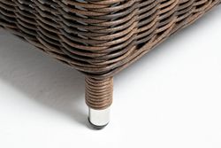 "Толедо" лаунж-зона из искусственного ротанга, цвет коричневый