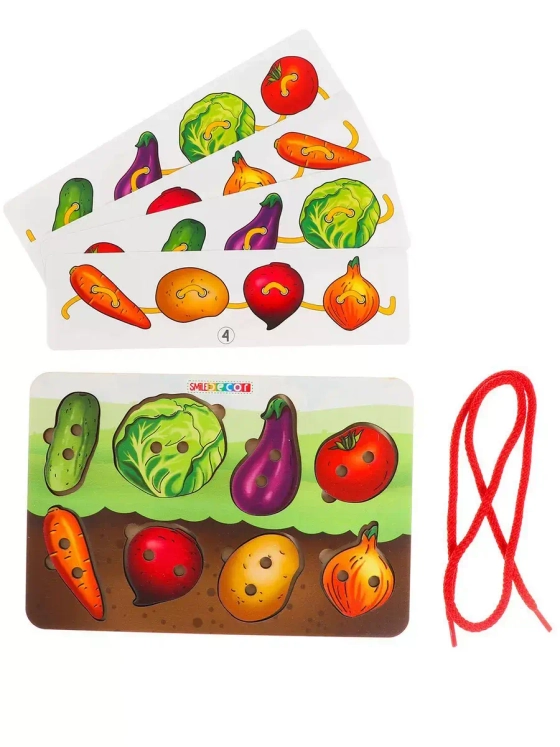 Шнуровка Овощи