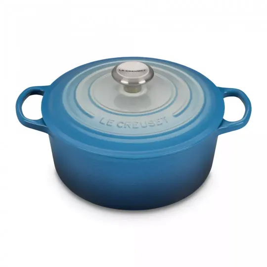 Чугунная кастрюля Le Creuset, Голубой