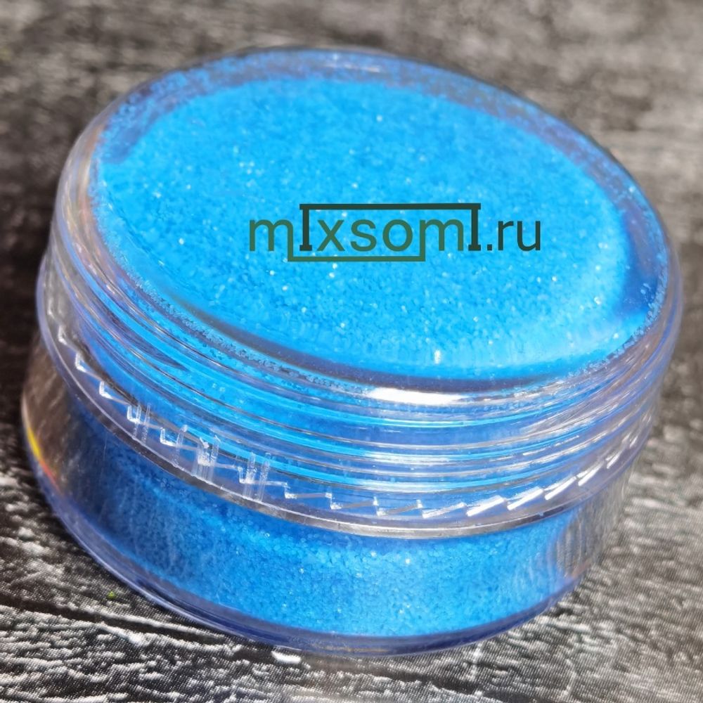 БЛЕСК 601 - Голубой неон матовый