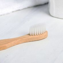 Зубная щётка для детей, бамбук Little Miss, 14 x 2 x 2 см