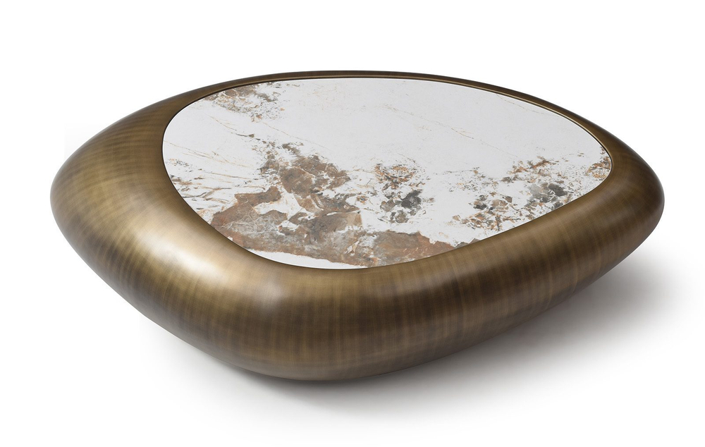 Стол журнальный TG-1156C PANDORA матовая бронза