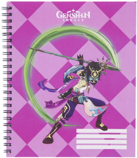 Тетрадь Genshin Impact Xiao V2 (96 страниц)