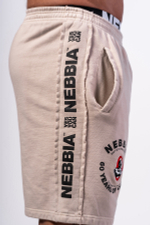 Шорты Washed Sweat Shorts LEGEND 786 Кремовые