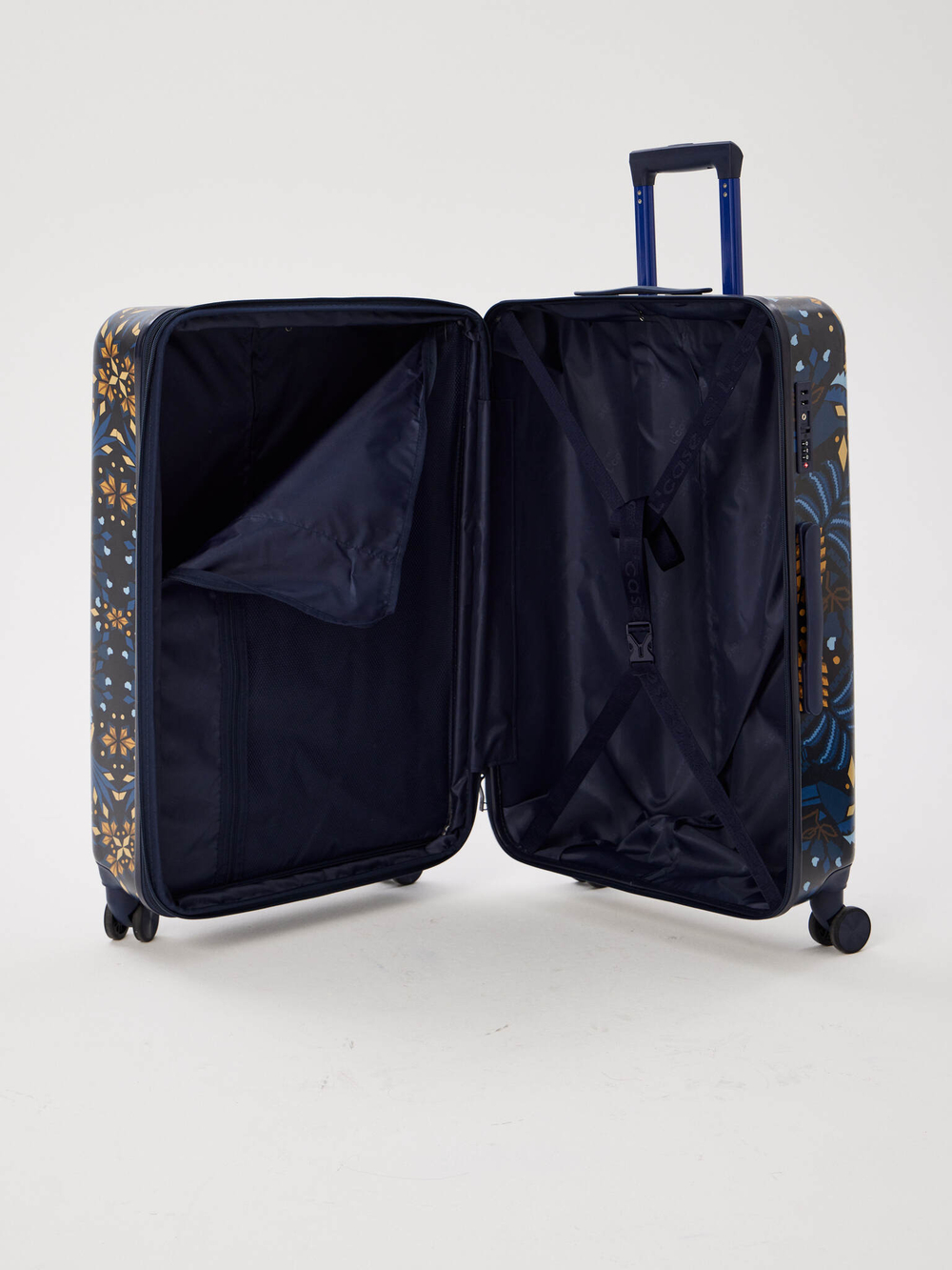 Большой чемодан L'Case Rio, Ананас