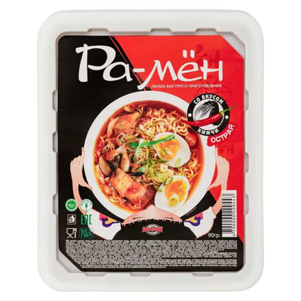 Лапша Ра-мён со вкусом кимчи 90 гр