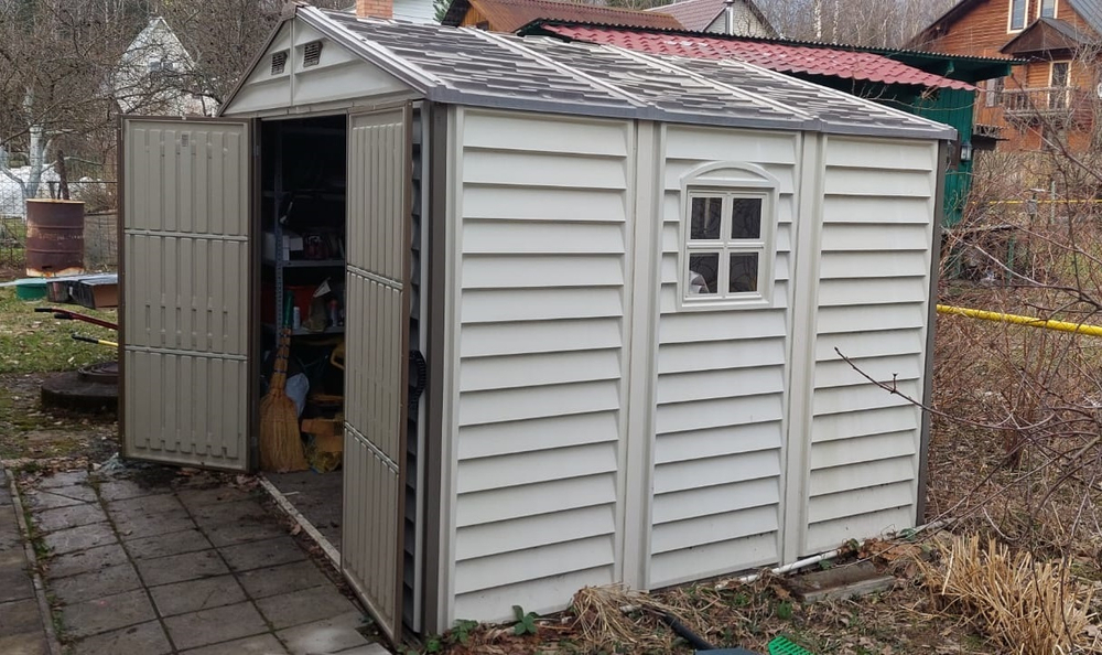 Садовый хозблок Duramax WoodSide 10,5x8