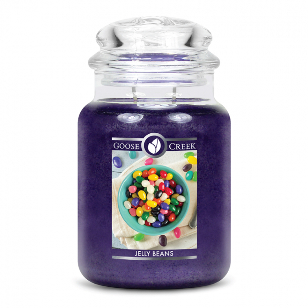 Ароматическая свеча в большой банке 680г Goose Greek Jelly Beans - Жевательные конфеты