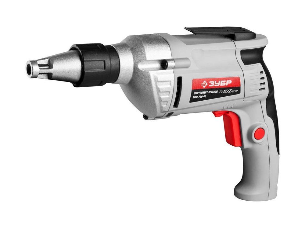 Шуруповерт сетевой ЗУБР ЗСШ-730-45, 730Вт.
