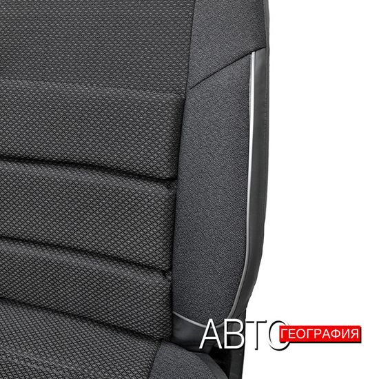 Чехлы на сиденья Volkswagen Passat B3/B4 (1988-1996) из жаккарда с поясничной поддержкой