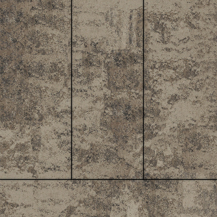 Тротуарная плитка ПРЯМОУГОЛЬНИК 900х300 мм - Листопад гладкий Старый замок