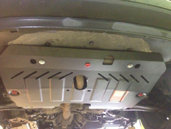 Защита картера двигателя, КПП (2,5 мм, сталь) для Ford Edge 2014-2021 (V = 3.5 AT) Sheriff.08.2496 V2