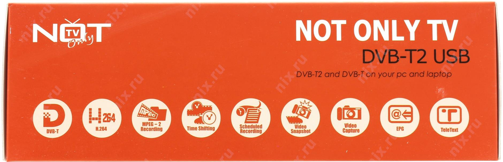 TV тюнер ДУ EXT NotOnlyTV DVB-T2 USB<LV5T2 USB DVB-T2> (USB2.0, DVB-T2)