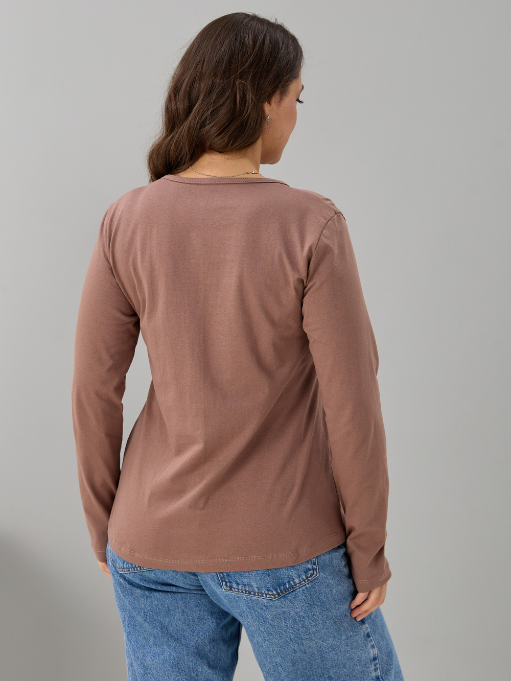 Лонгслив Л-004/кофе