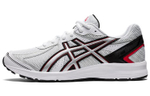 Asics Jog 100 T lightweight low-cut wear-resistant low-cut running shoes men's white and red overseas upgraded version