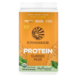 Sunwarrior, Protein Classic Plus, протеин на растительной основе, натуральный, 750 г (1,65 фунта)