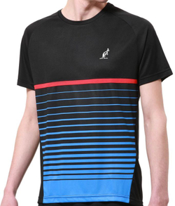 Мужская теннисная футболка Australian Ace Logo T-Shirt - черный