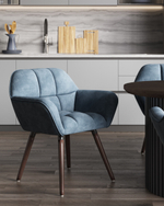 Кресло Брайан глубокий синий NC