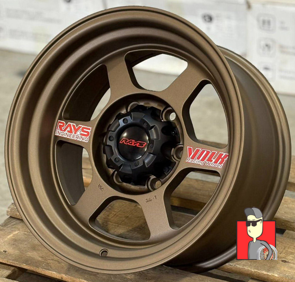 Комплект дисков Rays Volk Racing TE37 16x8.5 et0 6x139.7