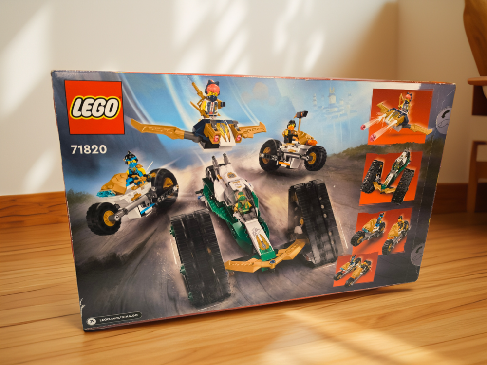 LEGO Ninjago 71820 «Комбо-авто команды Ниндзя» — трансформации и битвы