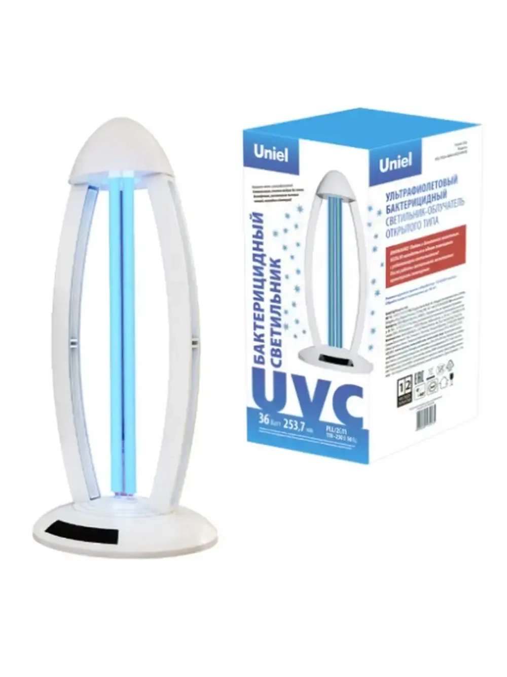 Светильник ультрафиолетовый бактерицидный UGL-T02A-36W-UVCB