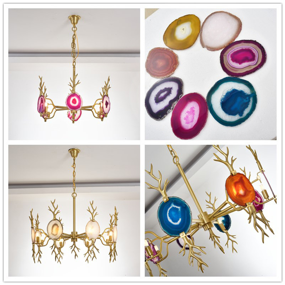 Pendant design lamp Agate horns by Ligth Room