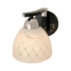 Citilux Кристи CL152311 Бра с выключателем Чёрный Хром