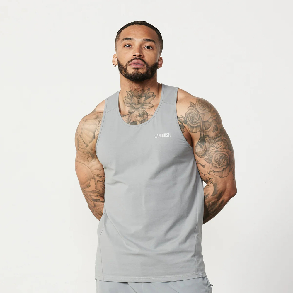 Майка VANQUISH Essential Regular Tank Grey
