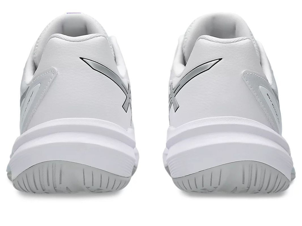 Женские кроссовки для бадминтона/сквоша Asics Sky Elite FF 3 - white/pure silver
