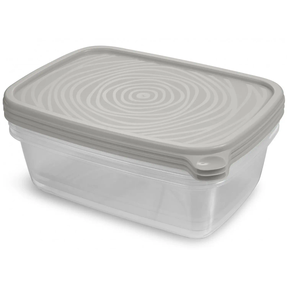 Набор контейнеров 1,6л 3шт «Романо» С858КОЛ