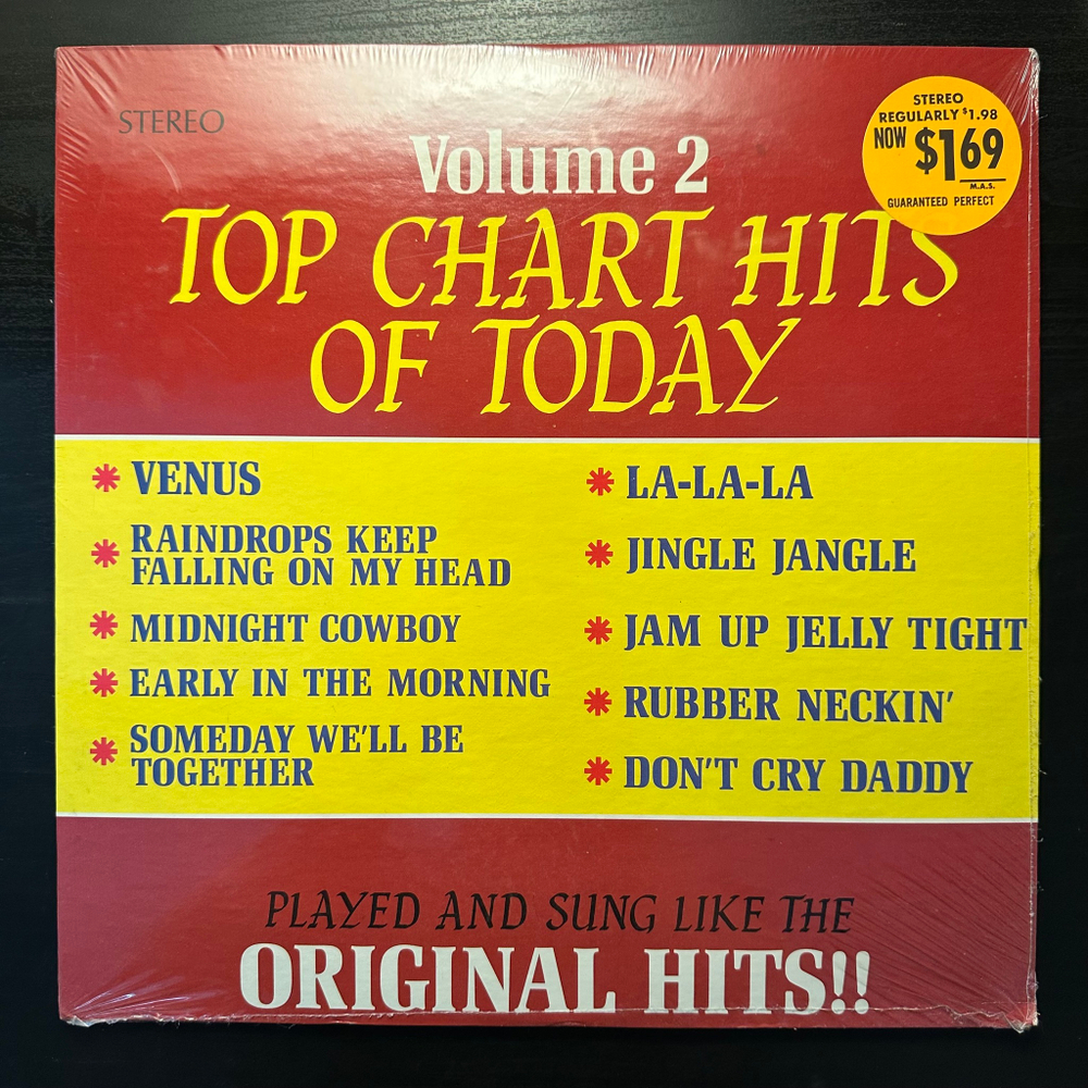 Сборник Top Chart Hits Of Today, Volume 2 (Канада 1970г.)