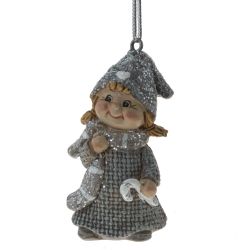 GAEM Изделие декоративное подвесное "Ребёнок", L3 W3 H6 см, 2в.