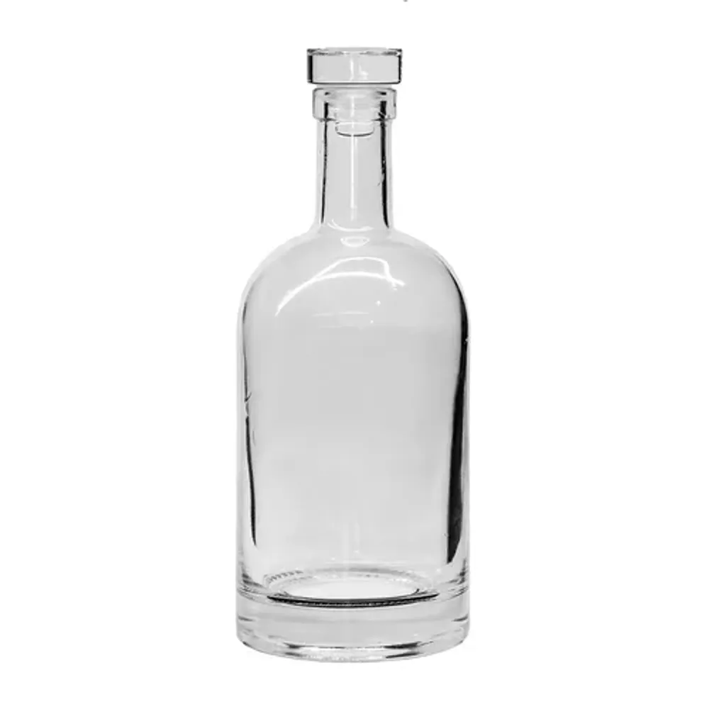 Бутылка графин 0,375 л "Bottle" стекло со стекл. пробкой d 7,7 см h19 см P.L.