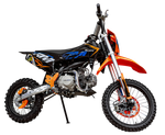 Питбайк Regulmoto SPITFIRE 17/14 черный/ оранжевый