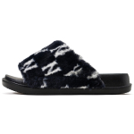 Сандалии и сланцы MLB Slipper Chunky Mound Fur Monogram, 3ALPSWS26-50BKS