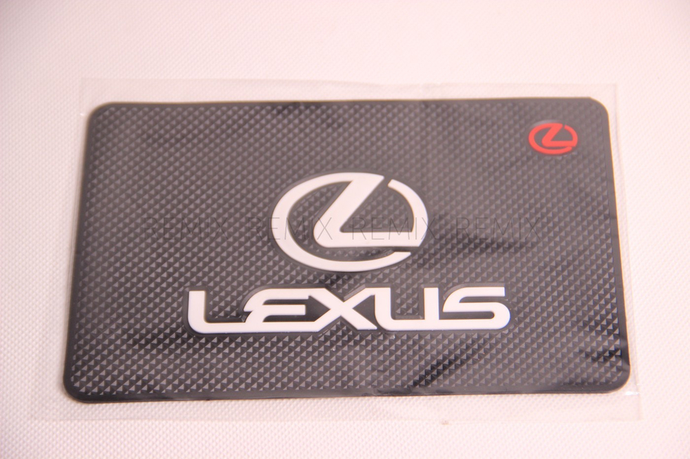 Коврик на панель резиновый Lexus (черный)