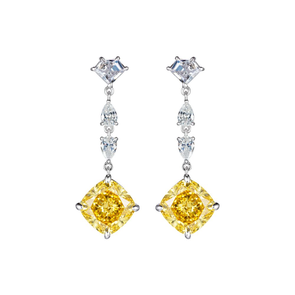 Серьги De fete Light Yellow