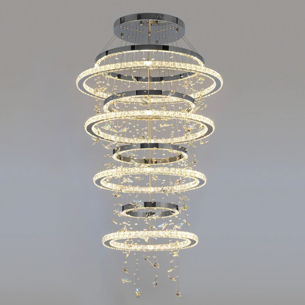 Citilux ETERA CL322090 LED Люстра хрустальная с пультом