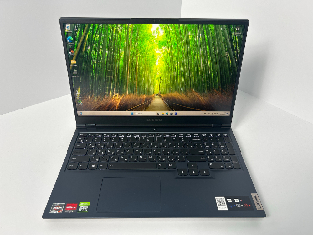 Ноутбук Lenovo Legion 5 15ACH6H (82JU000YRU) 15.6"/AMD Ryzen 5 5600H/RAM 16GB/SSD 512GB/GeForce RTX 3070 8GB/IPS 165 Hz/1920*1080/Windows 11/Подсветка кл-ры: LED/черный. Состояние: C1