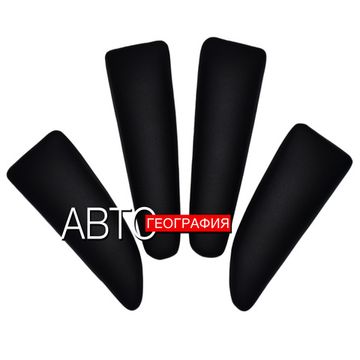 Мягкие накладки на ручки дверей Volkswagen Jetta V (2005-2011) из экокожи