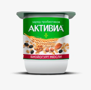 ЙОГУРТ МЮСЛИ 110ГР АКТИВИА