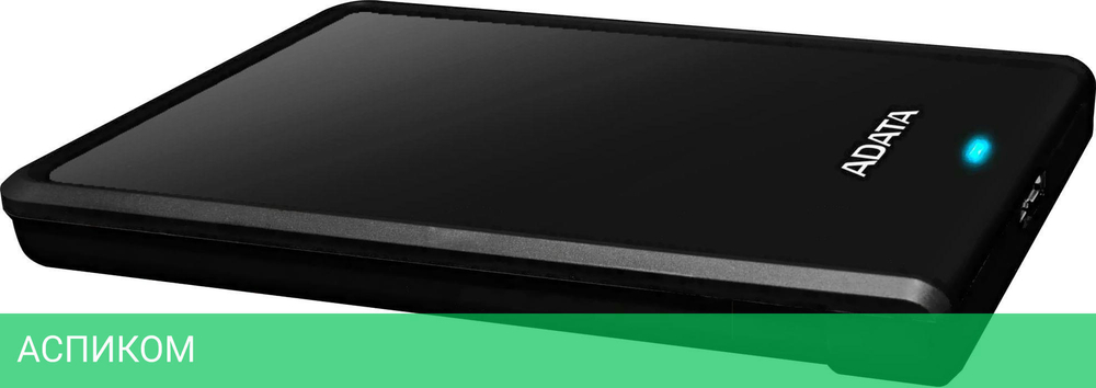 Внешний накопитель A-Data 1TB HV620S (AHV620S-1TU31-CBK)