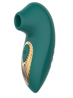 Зеленый вакуумный стимулятор клитора (Цвет: зеленый)