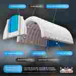 Ангар пневмокаркасный складской «Авангард» 20×12×8 м — из ПВХ, быстровозводимый