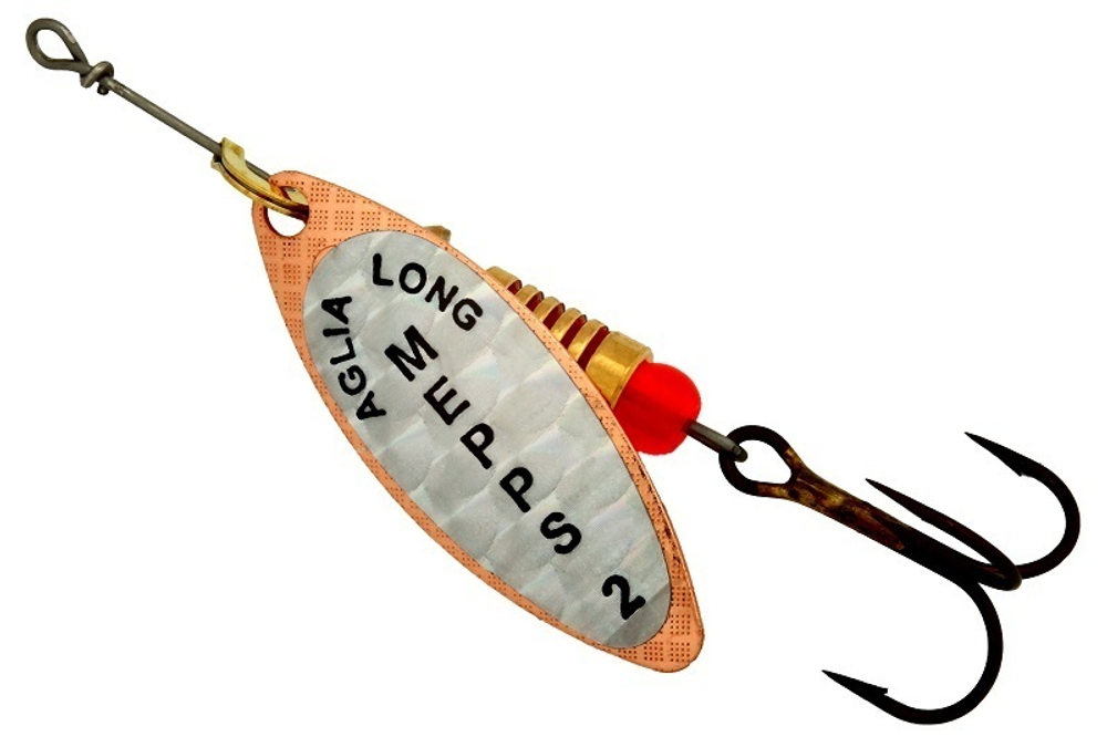 Блесна для рыбалки вращающаяся Mepps AGLIA LONG RAINBO