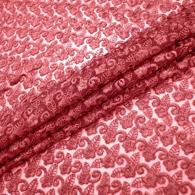 Кружевное полотно, 120 см, герань